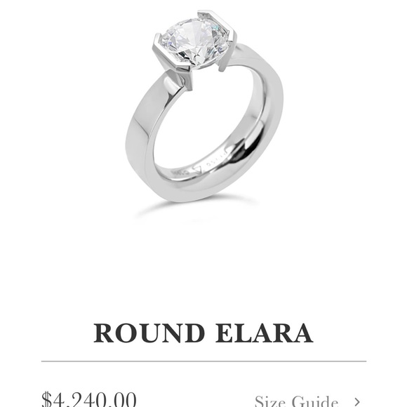 Steven Kretchmer Ring w/ CZ - Picture 1 of 12